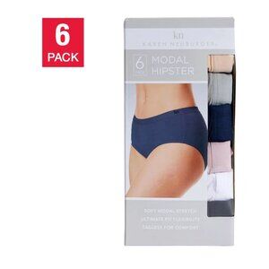 NIB Karen Neuburger Women's Modal Hipster, 6-pack L